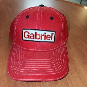 Gabriel Stitched Logo Strapback Hat Cap
